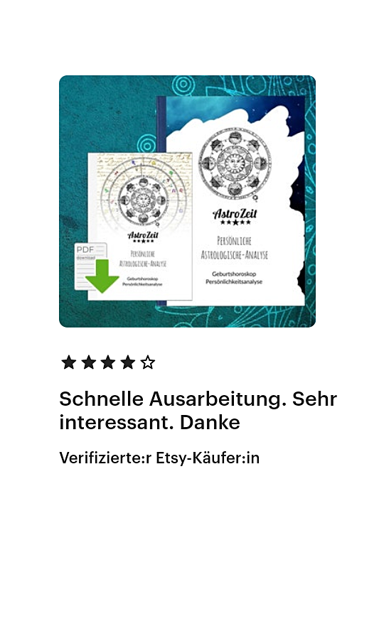Schnelle Ausarbeitung, Bewertung und Dank für die Dienstleistung.